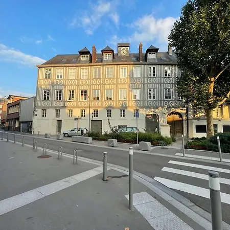 Le Henri IV - Vue Cathedrale, Parking Apartment Rouen Exterior photo